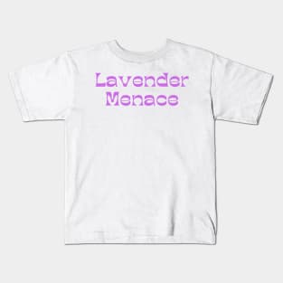 Lavender Menace Kids T-Shirt